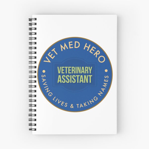 Item preview, Vet Med Hero Vet Assistant Blue designed and sold by mism8ker.