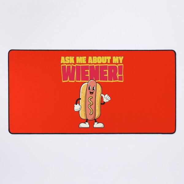 Item preview, Ask Me About My Wiener designed and sold by TeeArcade84.