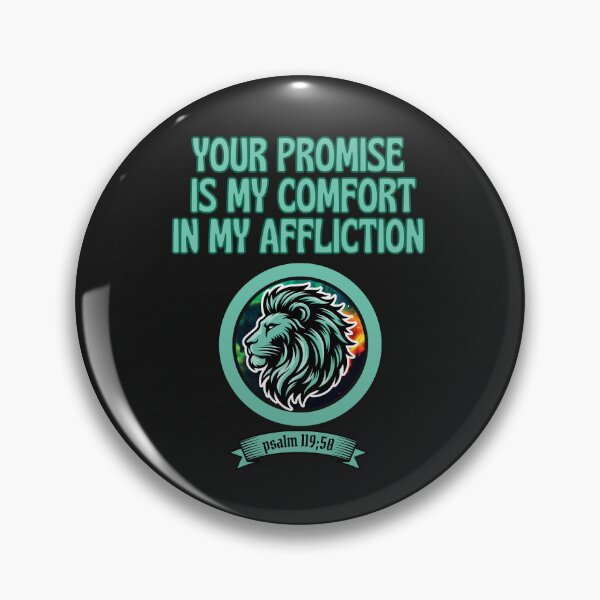 Item preview, Your promise is my comfort in my affliction. designed and sold by Virtuousvogue.