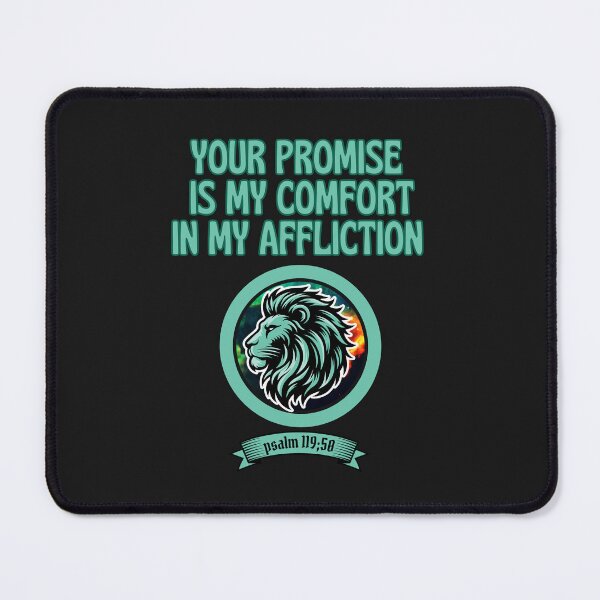 Item preview, Your promise is my comfort in my affliction. designed and sold by Virtuousvogue.