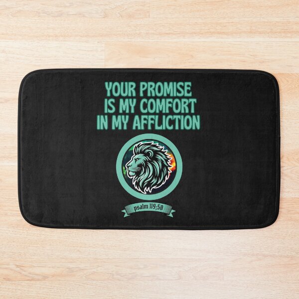 Item preview, Your promise is my comfort in my affliction. designed and sold by Virtuousvogue.