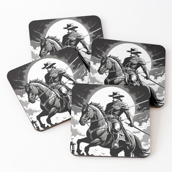 Item preview, Zorro Riding in Dust designed and sold by LKozerski.