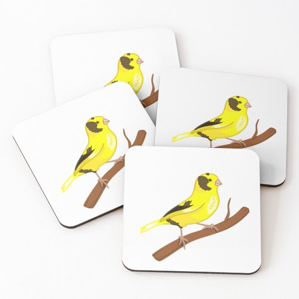 Item preview, Yellow Variegated Canary designed and sold by ElizabethsFlock.