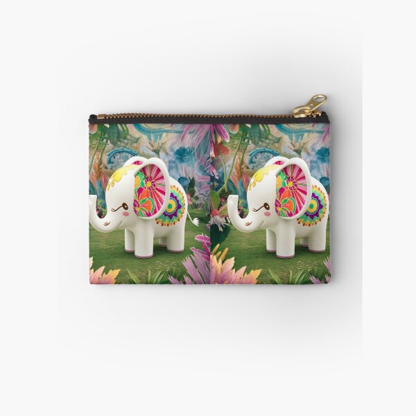 Item preview, Elephant Silhouette. Floral elephant, Fantasy Elephant, colorful elephant designed and sold by ElephantVibes.
