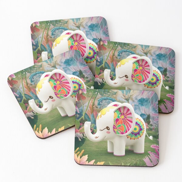 Item preview, Elephant Silhouette. Floral elephant, Fantasy Elephant, colorful elephant designed and sold by ElephantVibes.