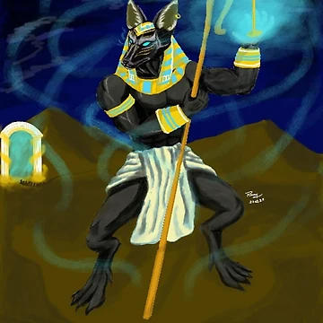 Artwork thumbnail, Anubis by RanyMelo