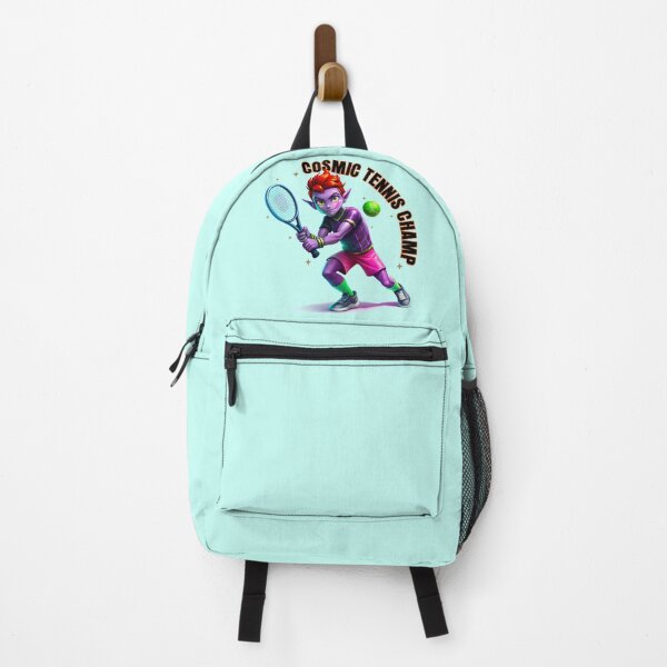 Item preview, Cosmic Tennis Champ - Alien Cartoon designed and sold by Second Draft Visuals.