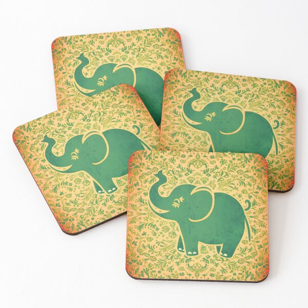 Item preview, Elephant Silhouette. Floral elephant, Fantasy Elephant, colorful elephant designed and sold by ElephantVibes.