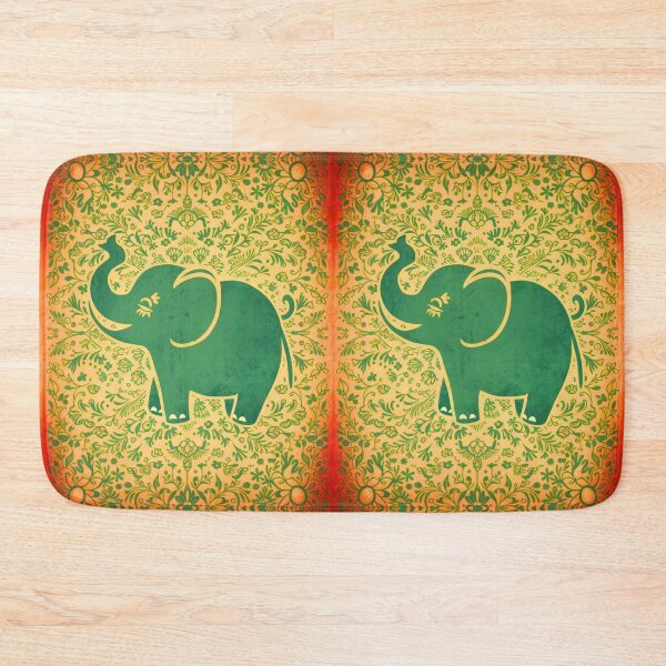 Item preview, Elephant Silhouette. Floral elephant, Fantasy Elephant, colorful elephant designed and sold by ElephantVibes.