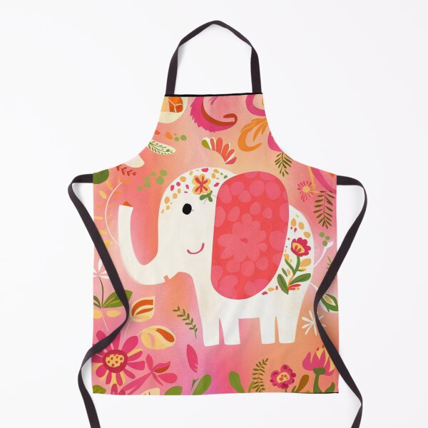 Item preview, Elephant Silhouette. Floral elephant, Fantasy Elephant, colorful elephant designed and sold by ElephantVibes.