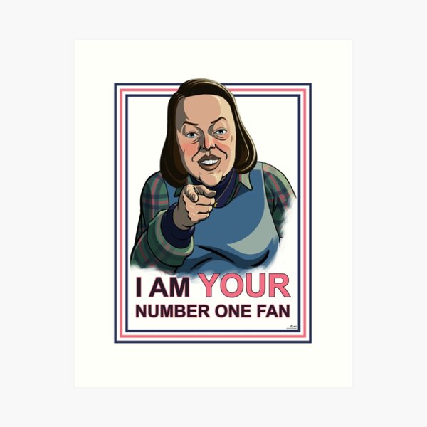 Illustration inspired by the movie "Misery" Art Print
