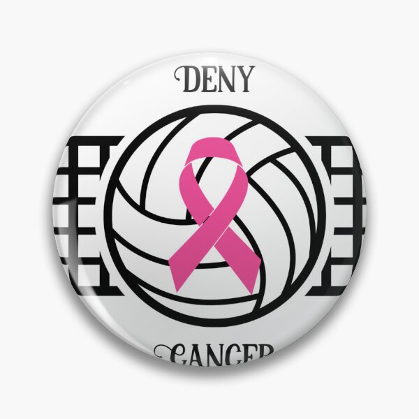 Artikelvorschau, Leugnen Sie, dass Volleyball ... und Krebs entworfen und verkauft von wvsportsdesigns.