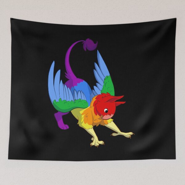 Item preview, Gay Pouncing Gryphon designed and sold by khalico.