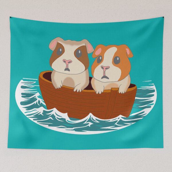 Item preview, Two Guinea Pigs in a Boat designed and sold by CoastalCaptures.