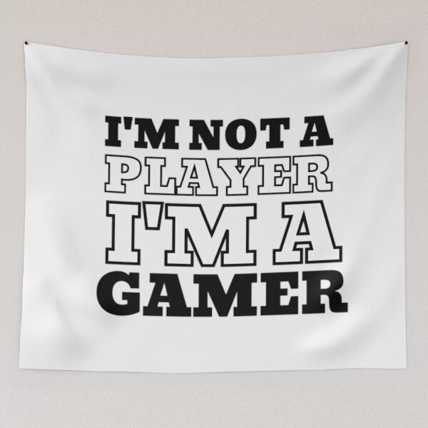 Item preview, I'm Not a Player I'm a Gamer  designed and sold by prsagar01.