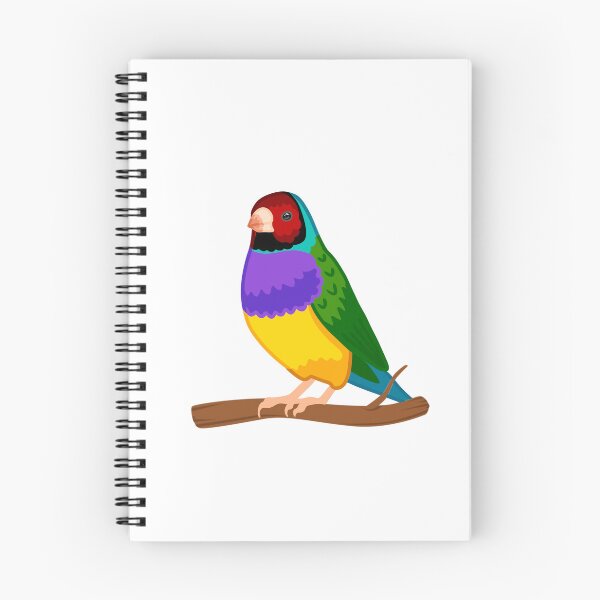 Item preview, Gouldian Finch designed and sold by ElizabethsFlock.