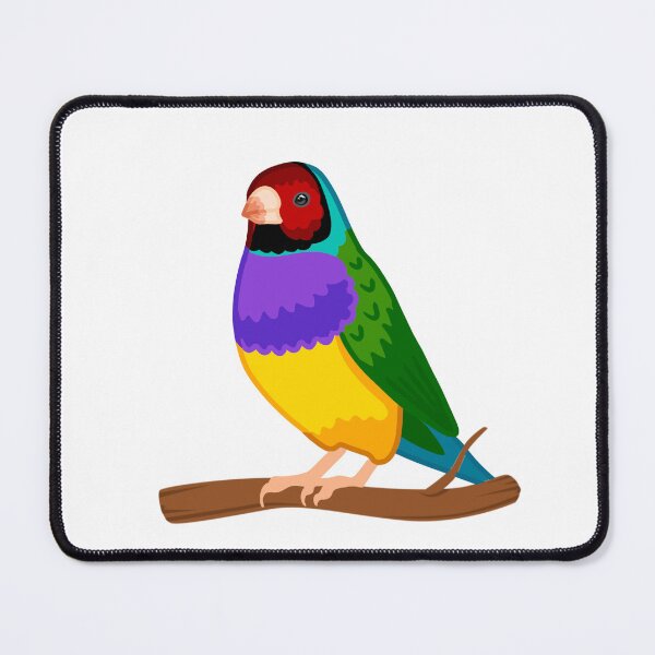 Item preview, Gouldian Finch designed and sold by ElizabethsFlock.