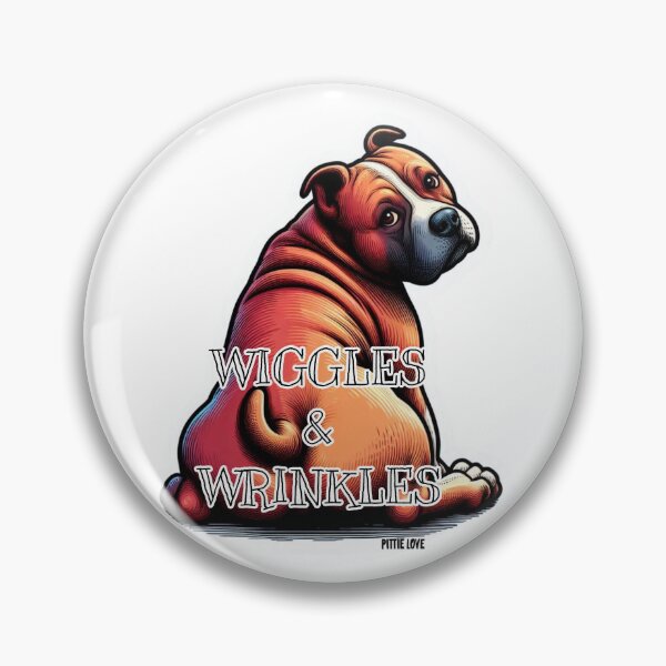 Item preview, Wiggles & Wrinkles designed and sold by Pittie Love.