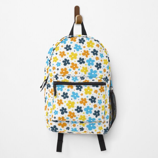Item preview, AroAce Pride Flowers Doodle Orange Yellow Blue designed and sold by JoyfulJen.