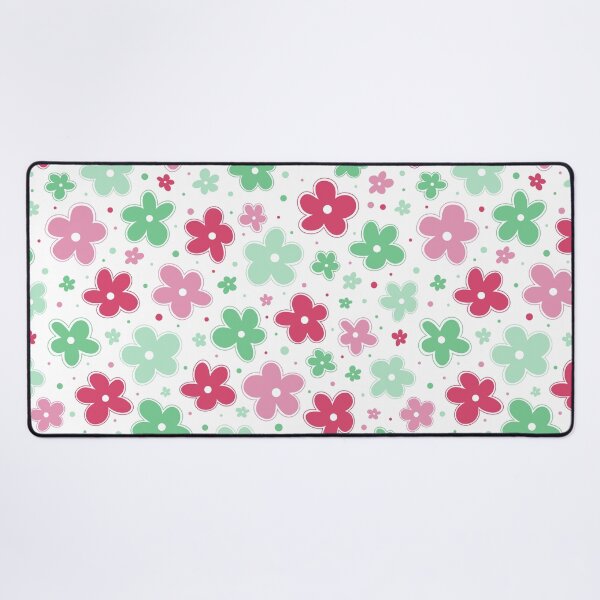 Item preview, Abrosexual Pride Flowers Doodle Pink Green designed and sold by JoyfulJen.