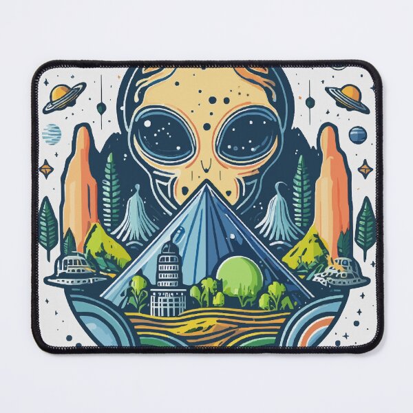 Item preview, Extraterrestrial Dreams: Abstract Alien Worlds designed and sold by bb-15artstudio.