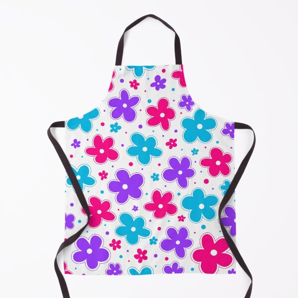 Item preview, Androgyne Pride Flowers Doodle Pink Blue Purple designed and sold by JoyfulJen.