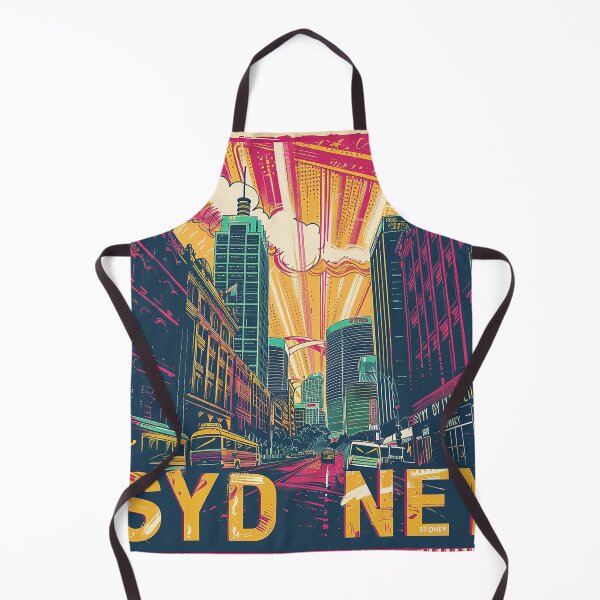 Item preview, Retro Sydney Illustration  designed and sold by nomiraclehere.
