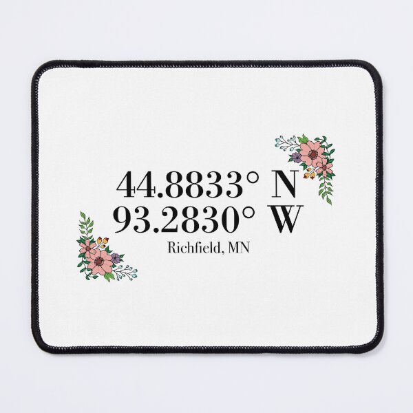 Item preview, Richfield, MN Coordinates designed and sold by mynameisliana.