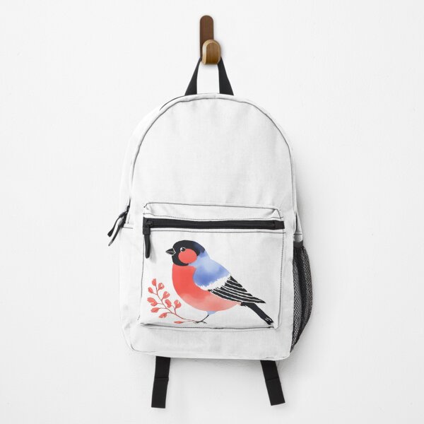 Item preview, Charming Bullfinch Watercolor designed and sold by Craft99.