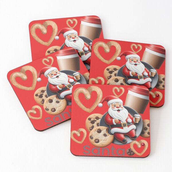 Item preview, Santa, coffee, cookies designed and sold by MihajloN.