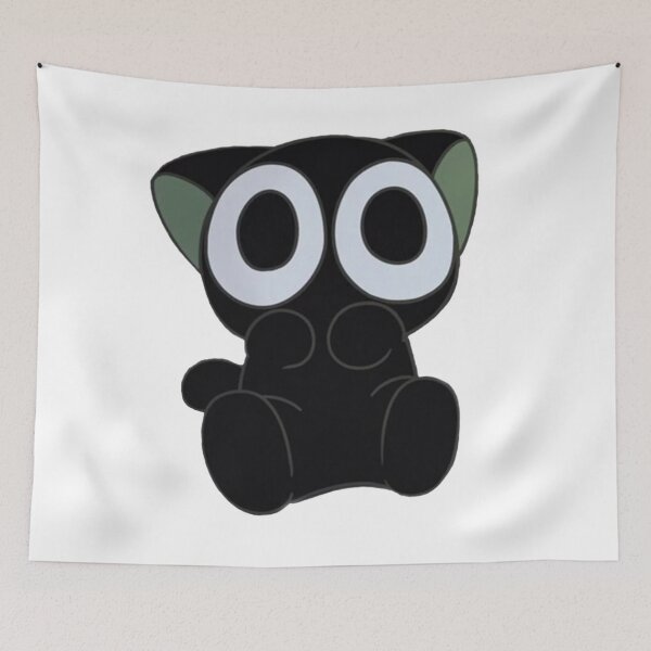 Item preview, Kuro neko designed and sold by LittleTwichArt.
