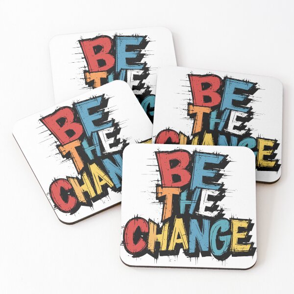 Item preview, Be The Change Inspirational designed and sold by Quirky Shirts.