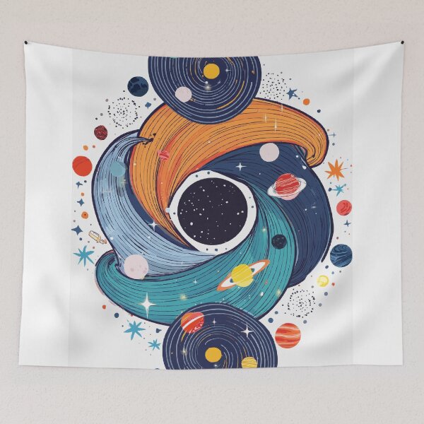 Item preview, Cosmic Depths: Abstract Deep Space Art designed and sold by bb-15artstudio.