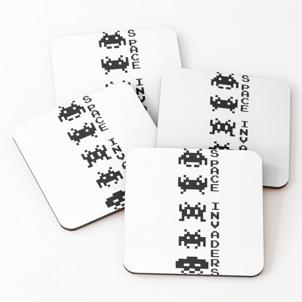 Item preview, Space invaders vertical  designed and sold by KetiaArtWorld.