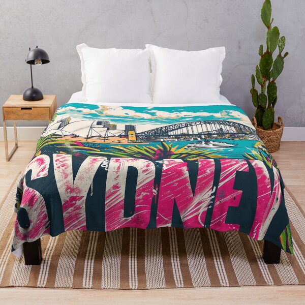 Item preview, Retro Sydney Illustration designed and sold by nomiraclehere.