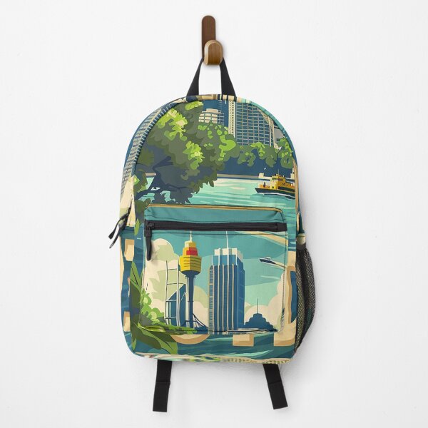 Item preview, Retro Sydney Illustration designed and sold by nomiraclehere.