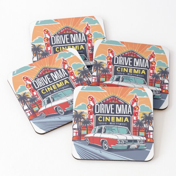 Item preview, Silver Screen Nights: Vintage Drive-In Cinemas designed and sold by bb-15artstudio.