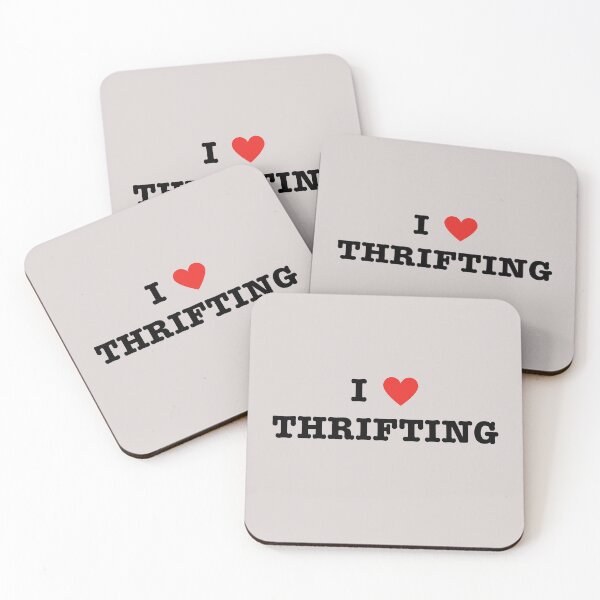 Item preview, I Love Thrifting designed and sold by Natalie Bromer.