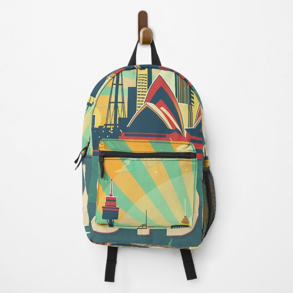 Item preview, Retro Sydney Illustration designed and sold by nomiraclehere.