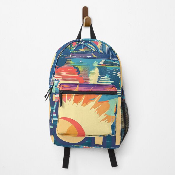 Item preview, Retro Sydney Illustration designed and sold by nomiraclehere.