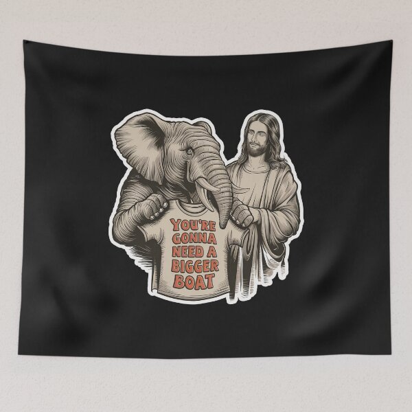Item preview,  ''You're Gonna Need a Bigger Boat'' Funny Arc of Noah T-Shirt  designed and sold by Witty Shirts.