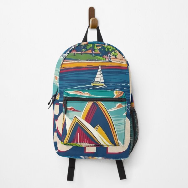 Item preview, Retro Sydney Illustration designed and sold by nomiraclehere.