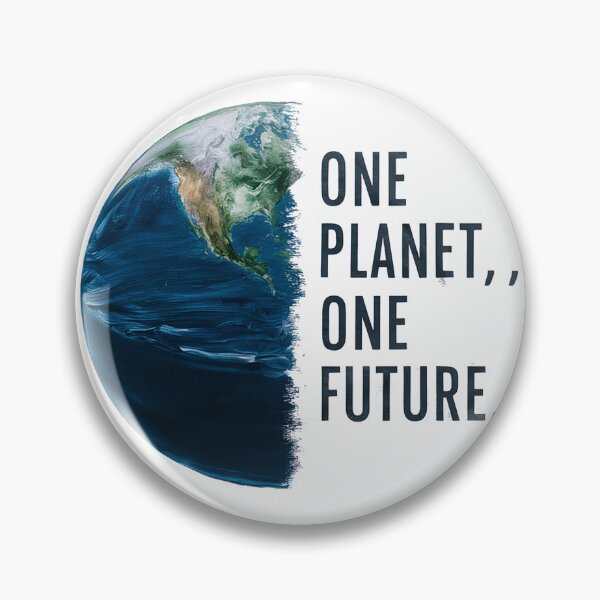 Item preview, One Planet, One Future Earth Conservation T-Shirt designed and sold by AsCreationss.