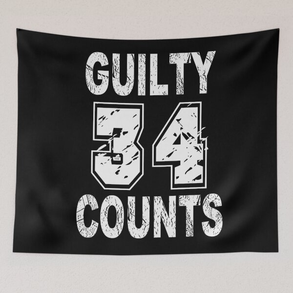 Item preview, Guilty 34 counts designed and sold by Colorfulman.