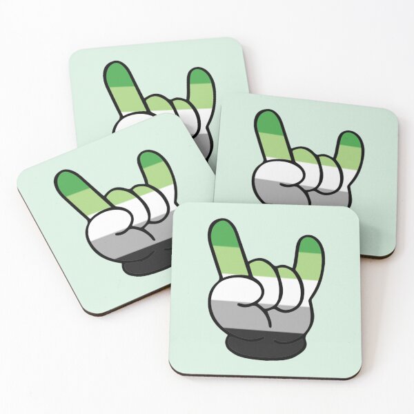 Item preview, Rock and Roll Aromantic Pride designed and sold by everything4eva.