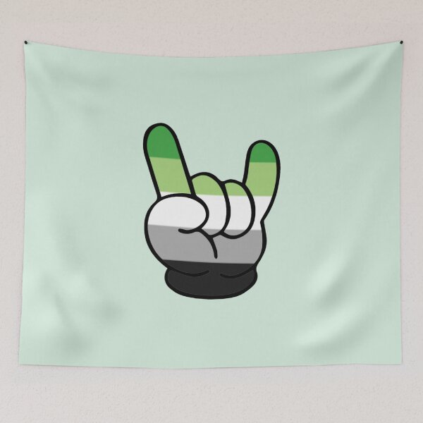 Item preview, Rock and Roll Aromantic Pride designed and sold by everything4eva.