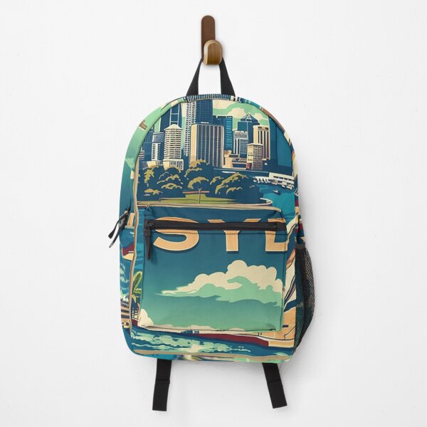 Item preview, Retro Sydney Illustration designed and sold by nomiraclehere.