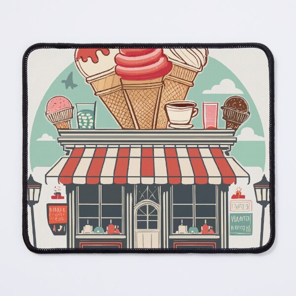 Item preview, Sweet Memories: Vintage Ice Cream Parlors designed and sold by bb-15artstudio.