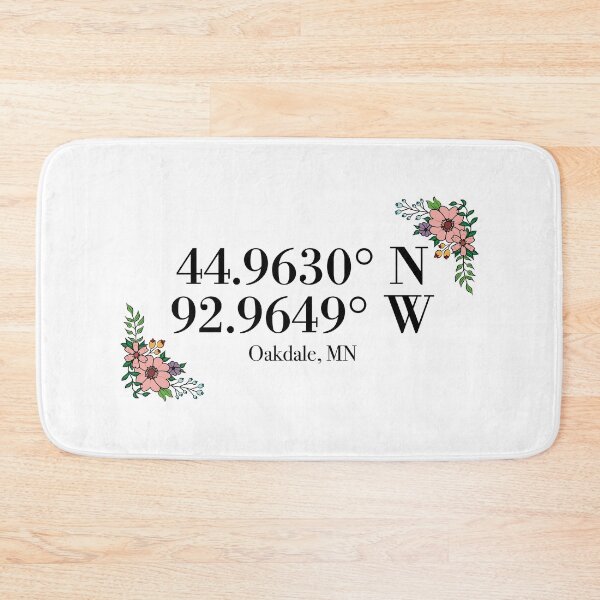 Item preview, Oakdale, MN Coordinates designed and sold by mynameisliana.