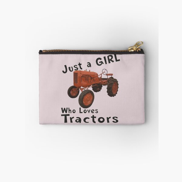 Item preview, just a Girl who loves tractors designed and sold by SEADOGPRINTS.